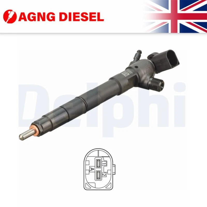 Delphi Injector 28577054 For Skoda 04L130277BF 04L130277AS - Image 1 of 1