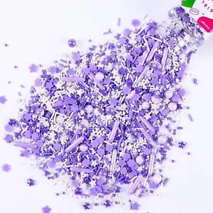Essbare Glitzer Streusel Set für Tortendekoration bunte Zucker Cupcake Topper - Bild 1 von 17