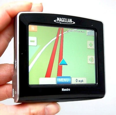 Magellan Maestro 3225 Car Portable GPS Navigator System USA Canada PR TTS 3.5" B - Image 1 of 2