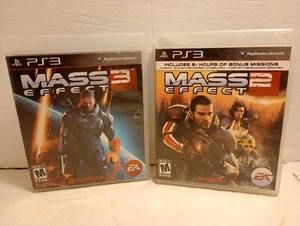Mass Effect - Two PS3 Set - Mass Effect 2 + Mass Effect 3 - For Playstation 3 - Picture 1 of 3