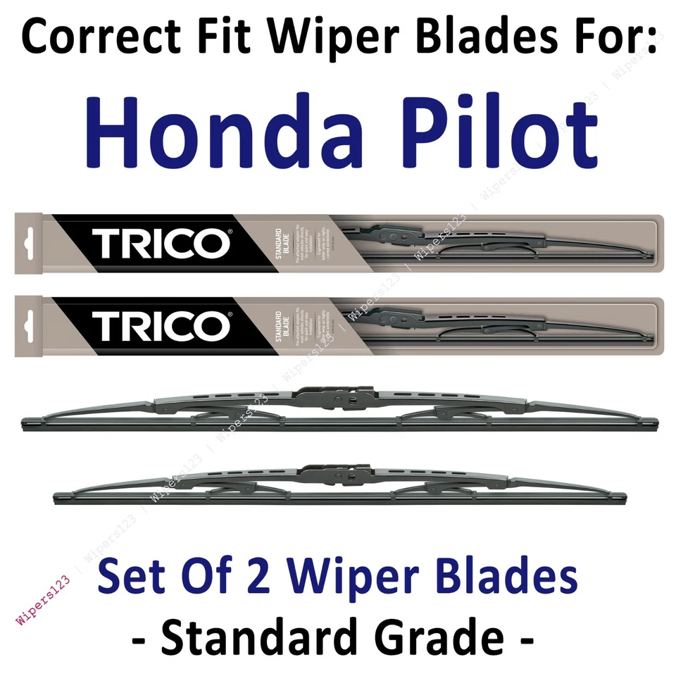Limpiaparabrisas delantero estándar Honda Pilot 2003-2008 2pk - 30240/30210 Foto 1 de 1