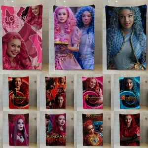 Descendants Blankets The Rise of Red Movie Flannel Soft Blanket Sofa AC Blanket - Picture 1 of 25