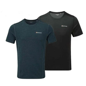 MONTANE DART T-SHIRT Antarctic Blue | Black Size S to 3XL - Picture 1 of 3