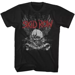 Skid Row Youth Gone Wild Skull & Wings Herren T Metal Band Musik Merch - Bild 1 von 5
