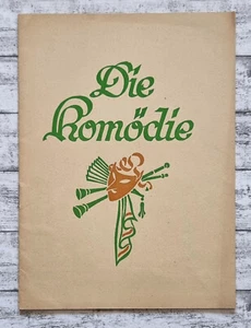 1941 Komödie Heft 6 Berlin Kurfürstendamm UFA Werbung Reklame Broschüre Vintage - Picture 1 of 7