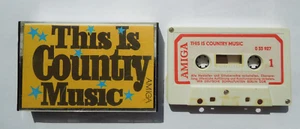 This is Country Music Amiga DDR VEB Deutsche Schallplatte MC Kassetten TELDEC - Picture 1 of 3