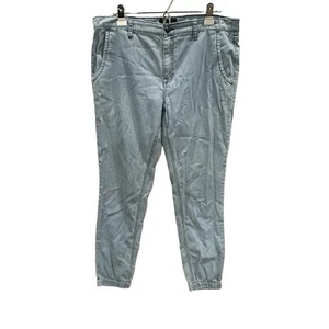 Pantalones de mezclilla Vince para mujer 32 pantalones puño elástico lavado ligero ligeros - Imagen 1 de 9