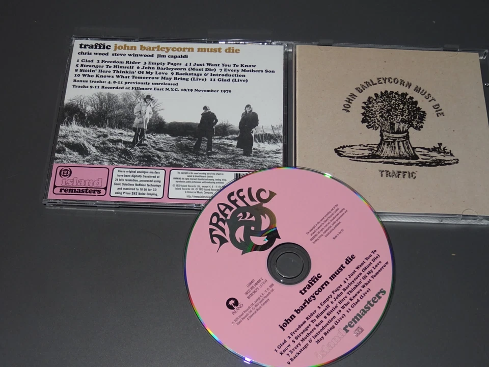 TRAFFIC - JOHN BARLEYCORN MUST DIE / REMASTERS-CD 1999 (MINT-) - Bild 1 von 1