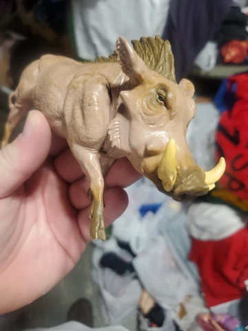 2019 Lanard Jumanji Wild Kingdom Collection Warthog Boar Pig Animal Figure Cover