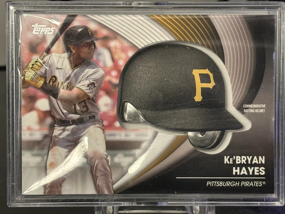 Ke'Bryan Hayes 2022 Topps Series 2 Batting Helmet Commemorative Relics #BH-KH . - Image 1 of 1