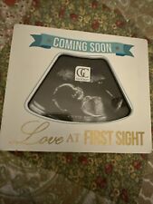Pearhead Sonogram Picture Frame Love at First Sight Baby Ultrasound Photo