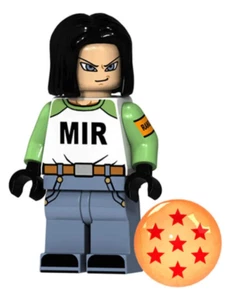 Android 17 MIR Dragon Ball Lego inspired - LAST ITEM - see item description - Picture 1 of 2