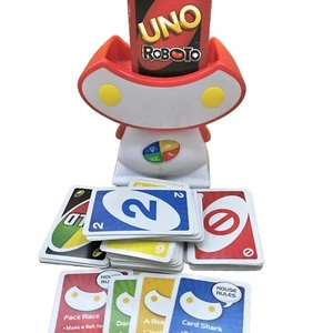UNO Roboto 2010 Mattel Electronic Interactive Wild Card Game missing one card - Picture 1 of 6