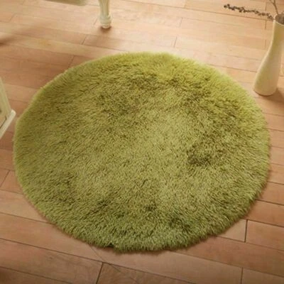 Round Fluffy Area Rug for Bedroom Soft Carpet Circle Plush Floor Carpe Room Rug  - Image 1 of 4