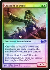 Crusader of Odric FOIL Magic 2013 / M13 NM White Uncommon MAGIC CARD ABUGames