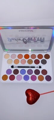KleanColor Shadow Graffiti Painted Multi Finish Eyeshadow Palette 26 shades    - Image 1 of 2