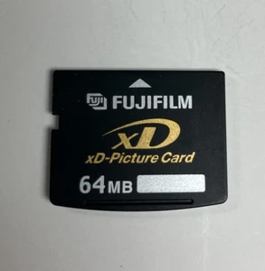 Fujifilm 64MB xD Picture Card Camera Memory Card (Fits Olympus) - Picture 1 of 2