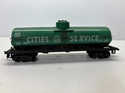 HO CITIES SERVICE SINGLE DOME TANK CAR CSOX #2549 - EXCELLENT CONDITION - Image 1 of 4