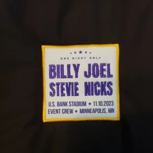 Billy Joel/Stevie Nicks Concert Mpls Event Crew Vest, Black Men's 2XL, New - Picture 1 of 9