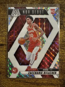 2024-25 Panini Mosaic - NBA Debut Zaccharie Risacher #269 White RC 35/35 1/1? - Picture 1 of 11
