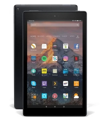 Amazon Fire HD 10 7th Gen SL056ZE 10.1" 32GB Wi-Fi Black 1080p Full HD Tablet - Image 1 of 3