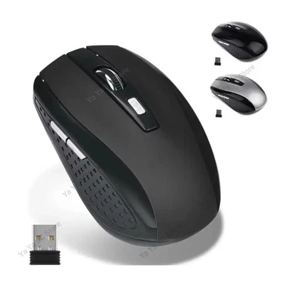 Ergonomic 2.4 GHz Wireless Gaming Mouse – Adjustable 1600 DPI for Laptop & PC - Image 1 of 4