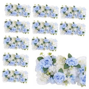Flower Centerpieces for Tables - 10 Pack Wedding Arch Artificial 10PCS Blue - Picture 1 of 7