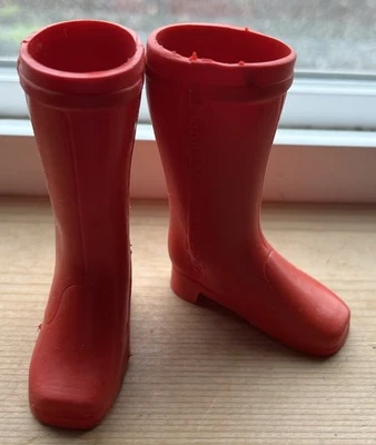 Difícil de encontrar Muñecas CRISSY & Familiares Ideales de Colección ~ BOTAS Suaves ROJAS Raras ~ Terciopelo de Cricket Foto 1 de 4