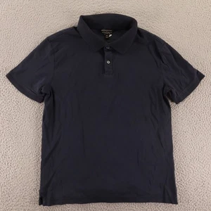 Polo Banana Republic uomo M blu navy lusso soft touch performance slim fit - Foto 1 di 7