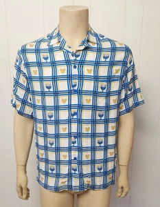 Disney Mickey Mouse shirt M men's Hanukkah short sleeve - Picture 1 of 8