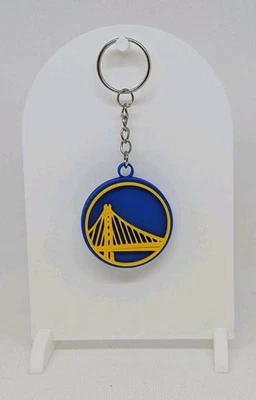 NBA Golden State Warriors Keychain -  Keychain 2x2 Inches - Image 1 of 2