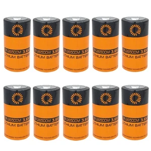 10pcs for Water Meter Gas Flow Meter 6000mAh ER26500M 3.6V Battery Without Plug - Bild 1 von 8