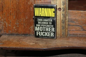 Cigarette Lighter Tested and Works Warning Psychotic - Picture 1 of 4