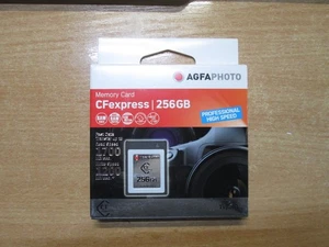 CFexpress 256gB Memory Card type B Agfafoto - Picture 1 of 2