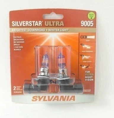 Bombillas de faros ultra halógenas SilverStar 9005 9005SU.BP2 Foto 1 de 4