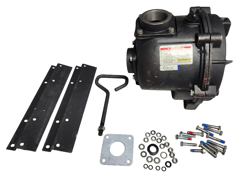 Banjo 2 Inch Cast Iron Pump with Full Impeller - 222POI - Image 1 of 4