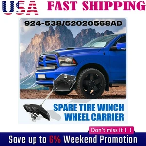 924-538 Spare Tire Hoist Carrier for 2003-2010 Dodge Ram 2500 3500 1500 Pickup - Picture 1 of 5