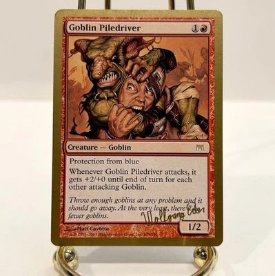 GOBLIN PILEDRIVER World Championships Berlin 2003 (Wolfgang Eder) MTG - Image 1 of 3