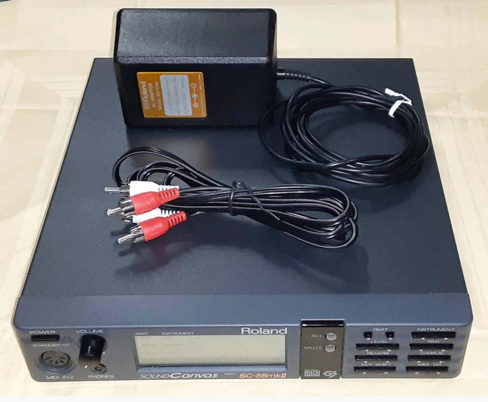 Roland Sound Canvas SC-55MK2 MIDI Sound Module Fully Working - Image 1 of 4