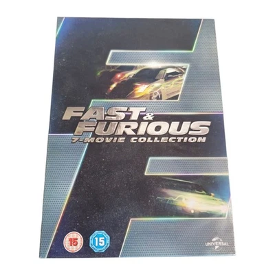 Fast & Furious 7-Movie Collection Box Set DVD Action Thrill - Image 1 of 3