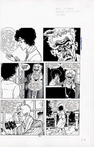 PIERO DALL'AGNOL - Original Dylan Dog Tafel Nr.45 "Goblin" S. 54 - Bild 1 von 1