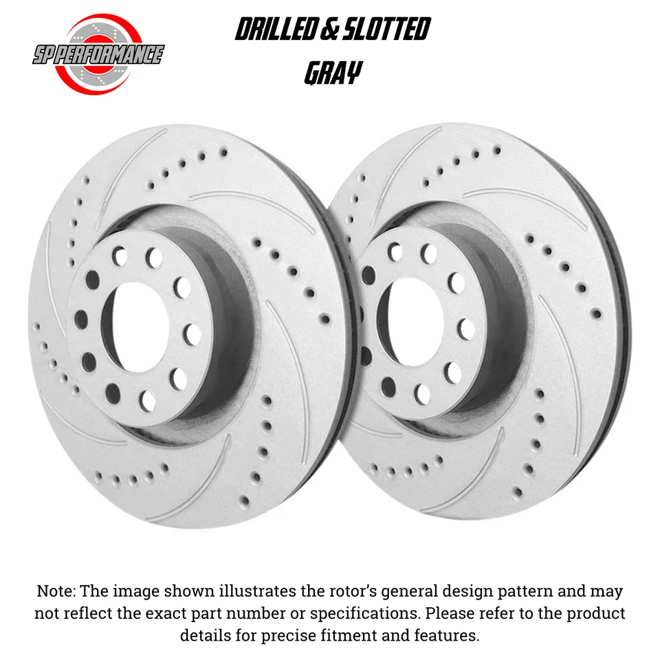 Front Disc Brake Rotor Set for 1986 Dodge Power Ram 50 - Image 1 of 4