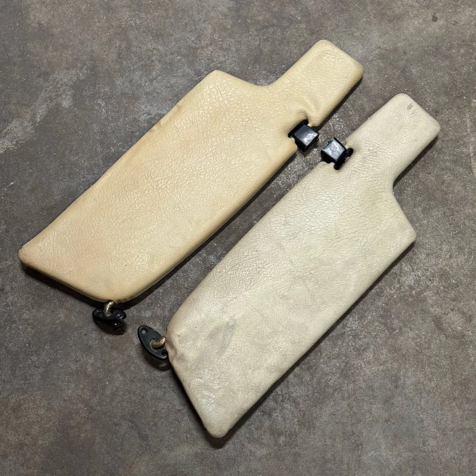 Par de parasoles Porsche 911 912 Coupe 1969-1977 negro y tostado 91173103102 ORIGINAL Foto 1 de 4