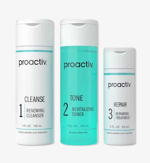 Proactiv 3-Step Routine Complete Acne Skin Care Kit - FREE SHIPPING - Image 1 of 1