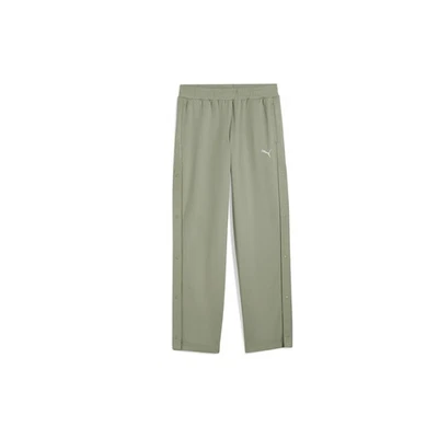 Calça popper descontraída PUMA Wardrobe Essentials meninas jovens tamanho XL atleta casual - Imagem 1 de 2