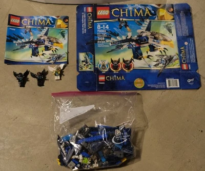 LEGO 70003 Eris' Eagle Interceptor Legends of Chima Completo con Caja Foto 1 de 3