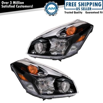 Juego de montaje de faros para Nissan Quest NI2502152 NI2503152 2004-2009 Foto 1 de 4