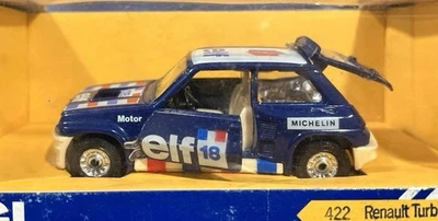 Corgi 422 Renault 5 Turbo Elf Car #18 Die-Cast 1/36 1984 Great Britain Pre-Owned - Image 1 of 4