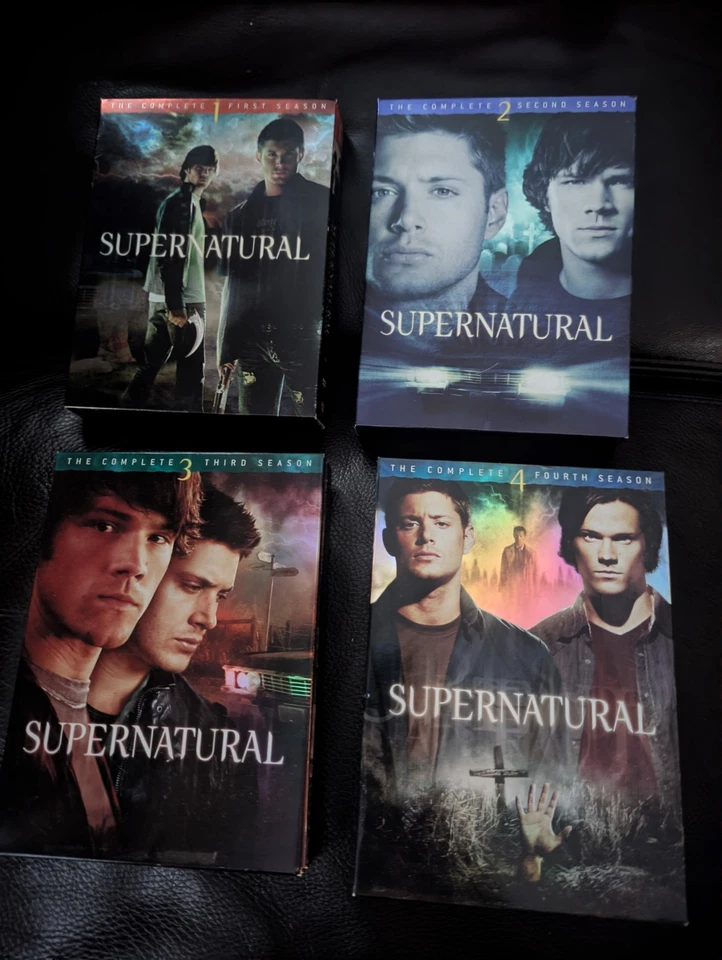 Supernatural DVDs Seasons 1-4 Excellent Condition Pre-owned - Image 1 of 1