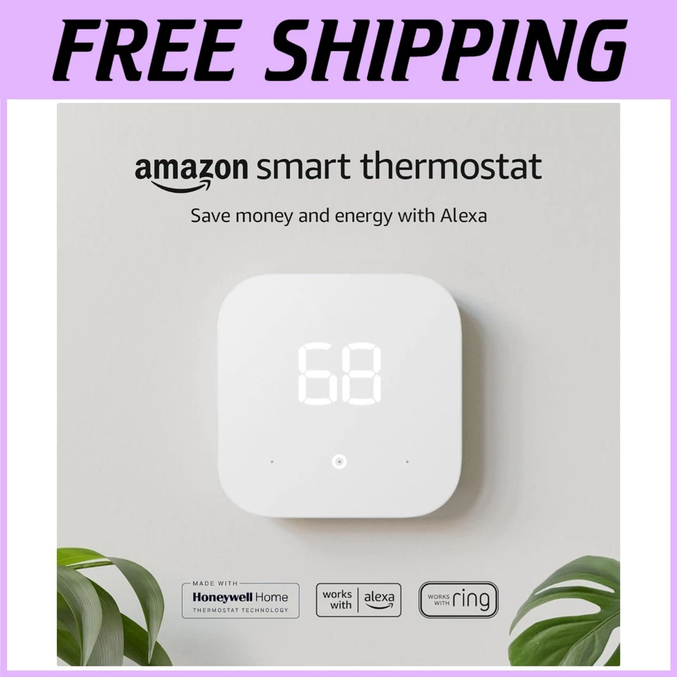 Amazon Smart Thermostat - Energy Saving Technology - Image 1 of 4